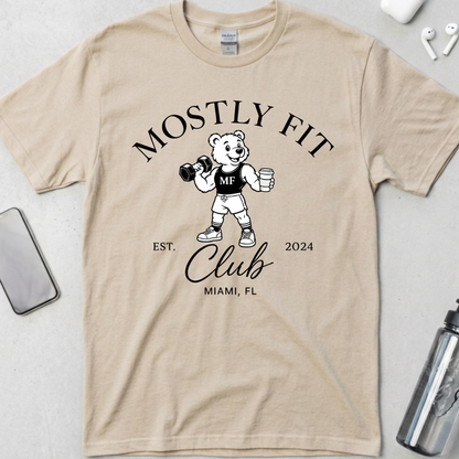 Mostly Fit Bear Club T-Shirt