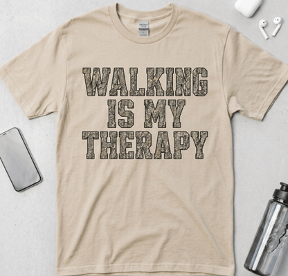 Walking Is My Therapy T-Shirt