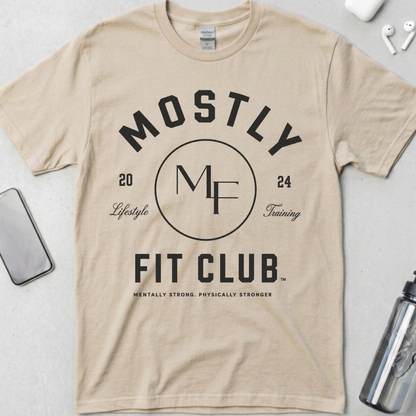Mostly Fit Club Lifestyle Training T-Shirt