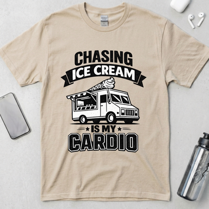 Chasing Ice Cream Is My Cardio T-Shirt