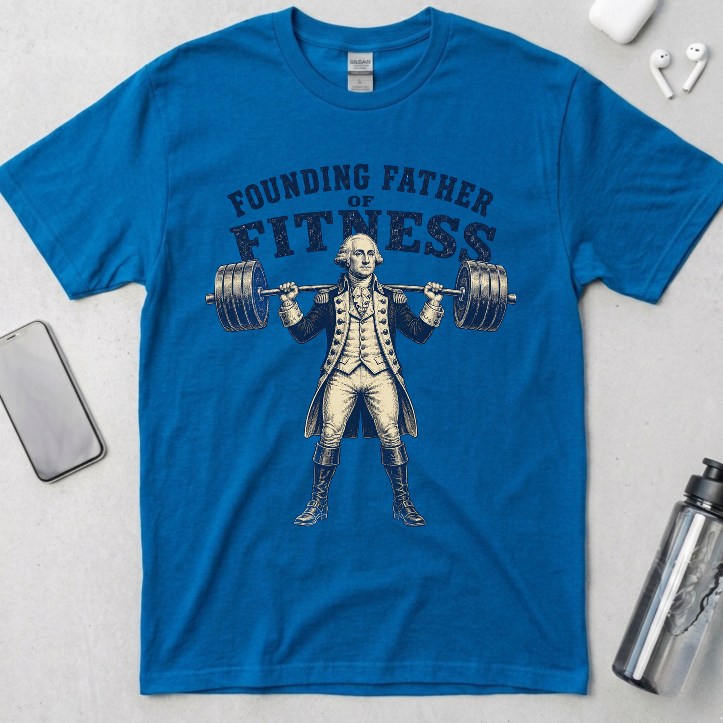 Founding Father of Fitness Washington T-Shirt