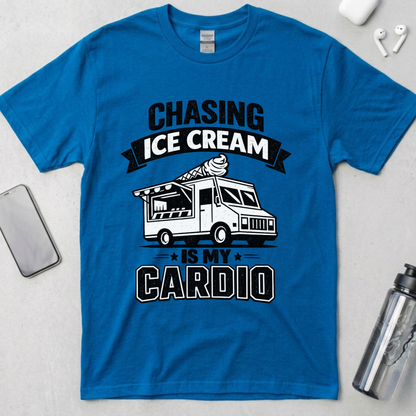 Chasing Ice Cream Is My Cardio T-Shirt
