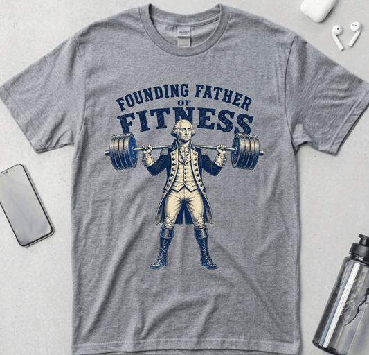 Founding Father of Fitness Washington T-Shirt