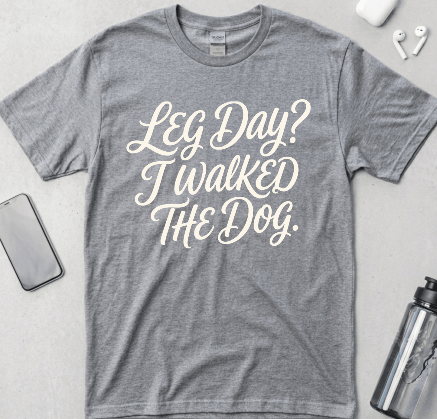Leg Day Dog Walk T-Shirt