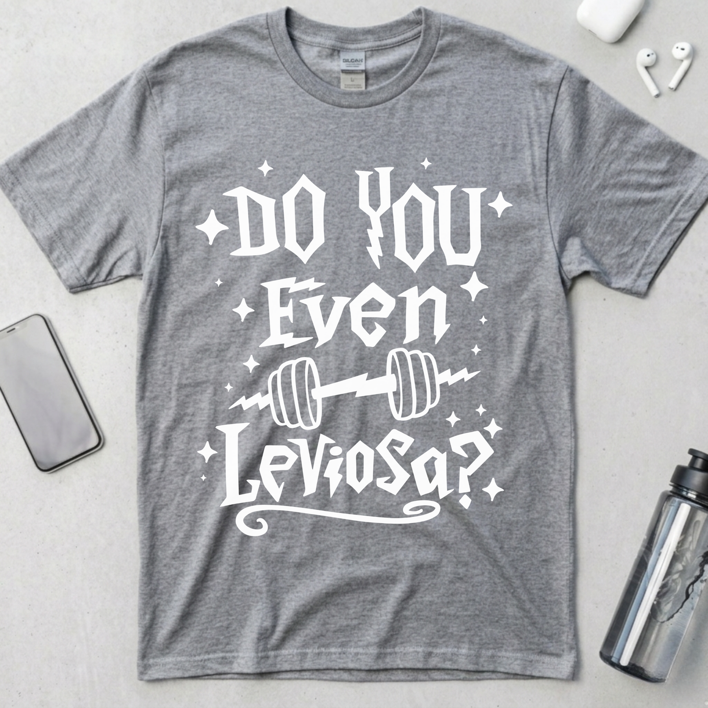 Do You Even Leviosa? (White Graphic) T-Shirt