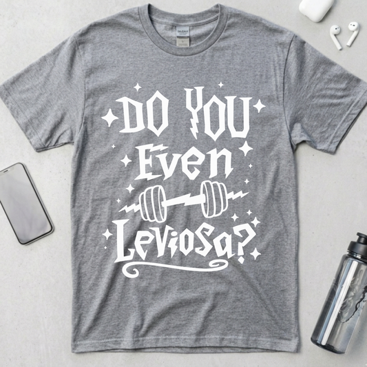 Do You Even Leviosa? (White Graphic) T-Shirt
