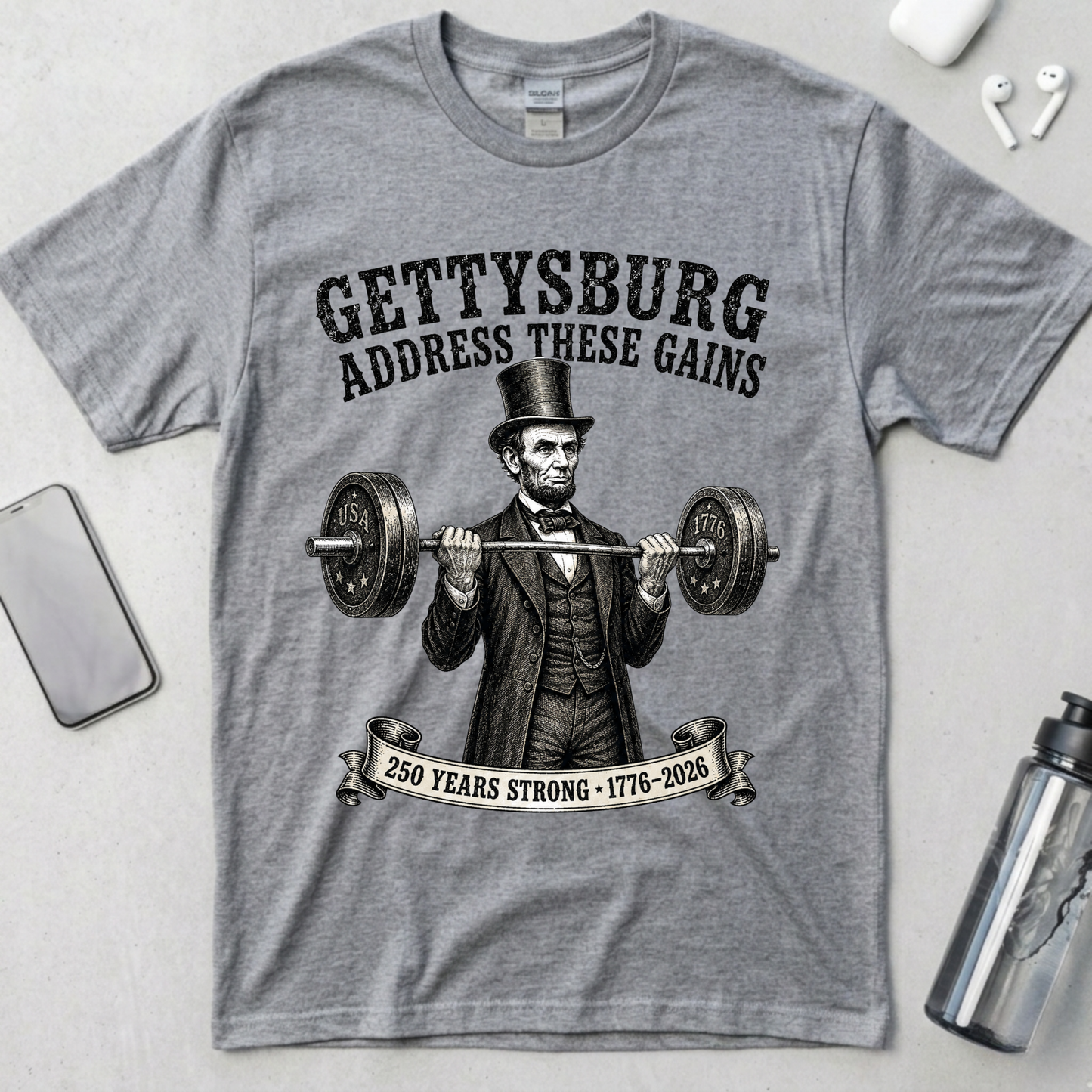 Gettysburg Address These Gains Lincoln T-Shirt