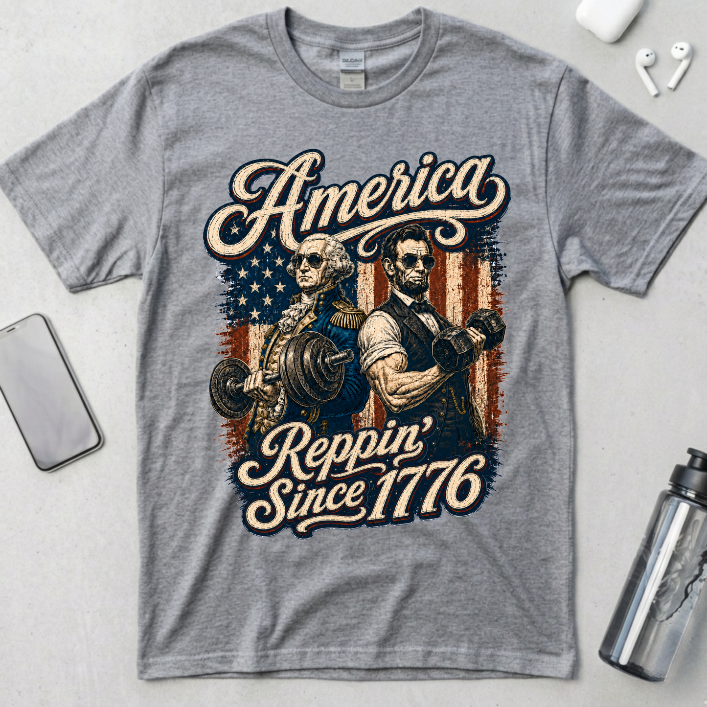 America Reppin' Since 1776 T-Shirt