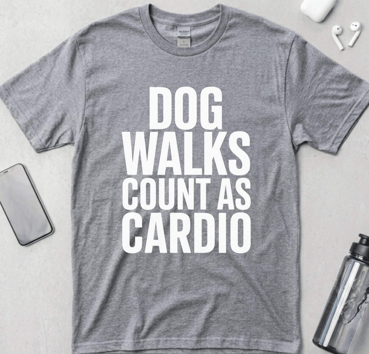 Dog Walks Count As Cardio T-Shirt