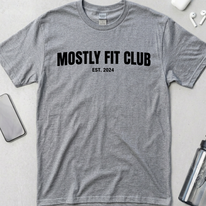 Mostly Fit Club Classic Logo T-Shirt