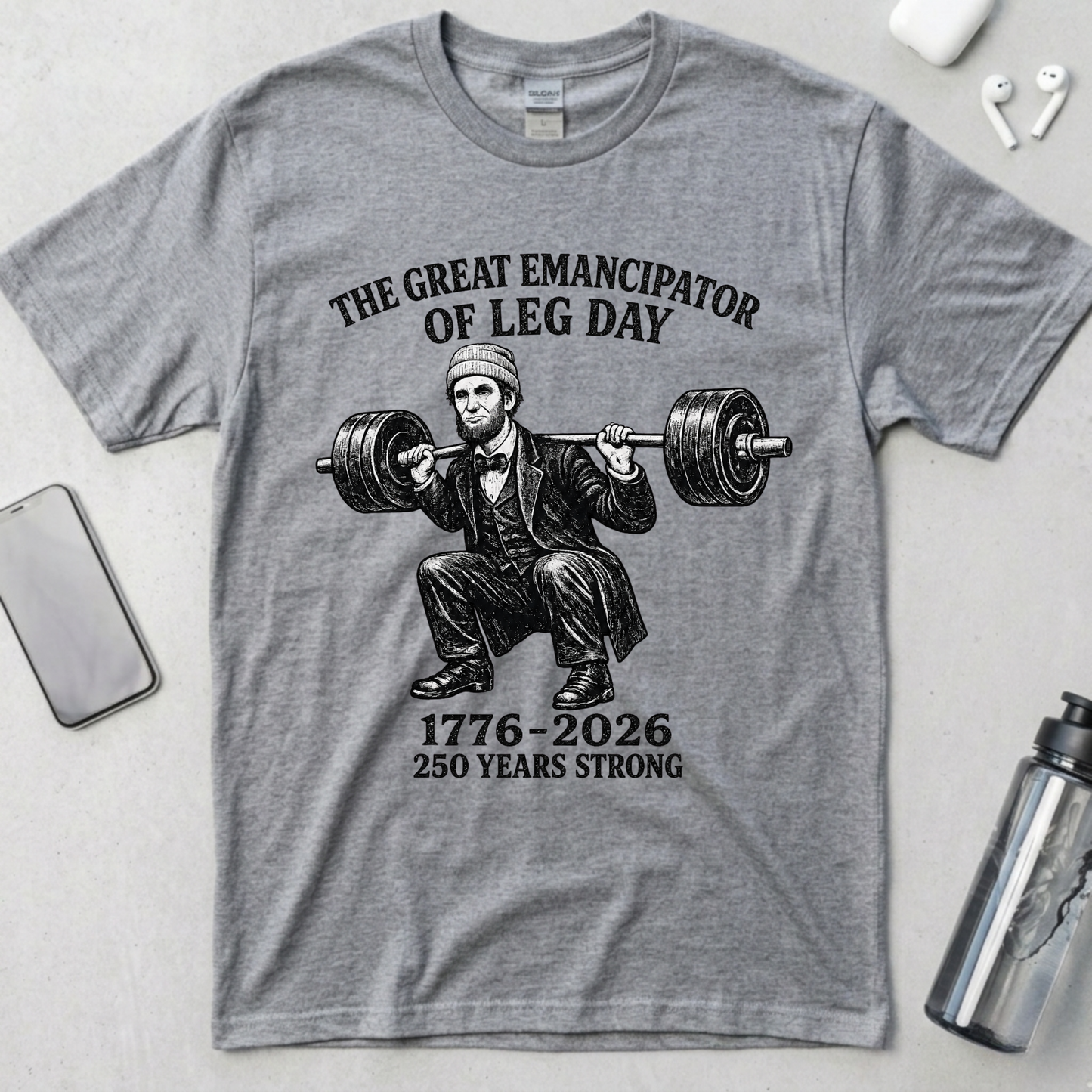 The Great Emancipator of Leg Day T-Shirt