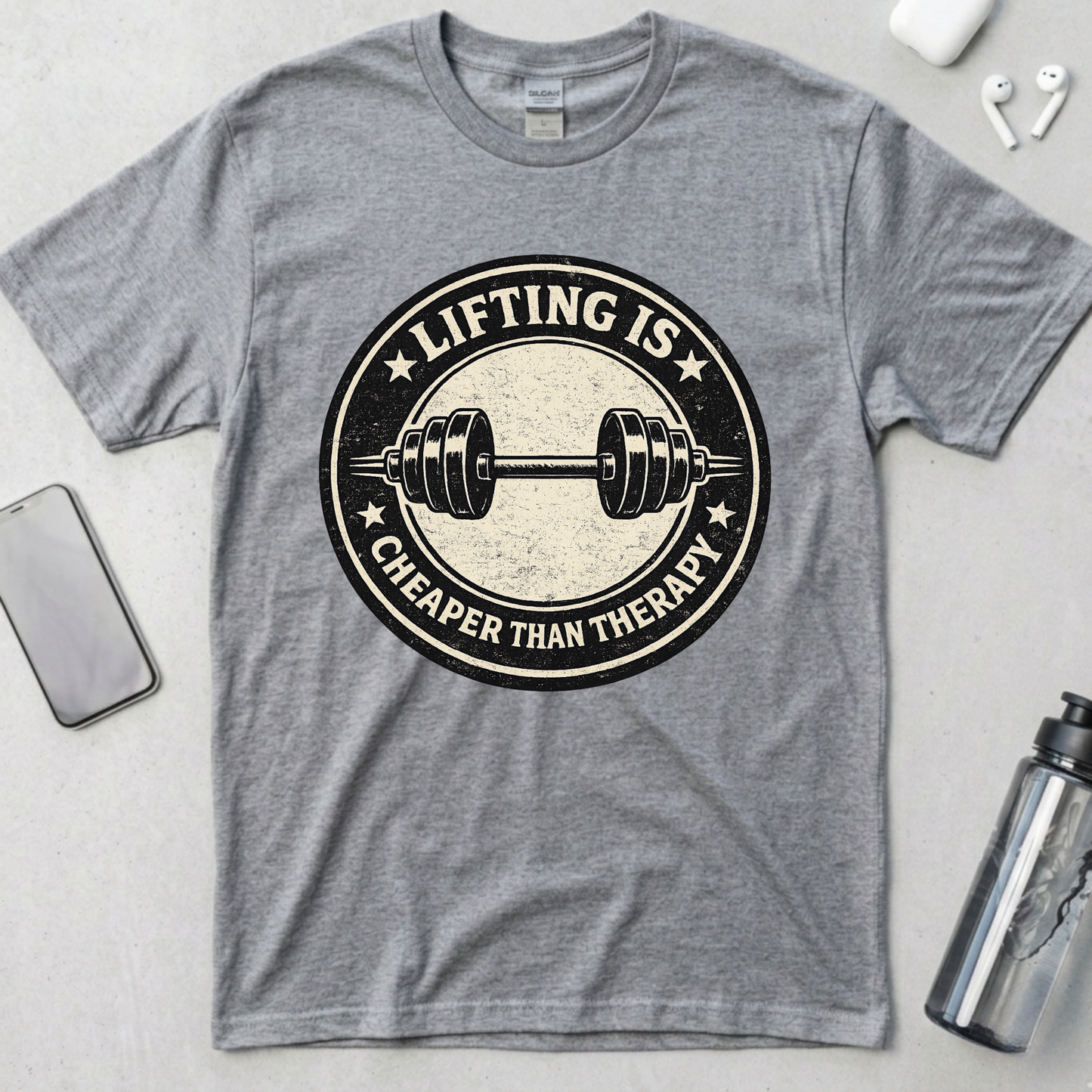 Lifting Is Cheaper Than Therapy T-Shirt