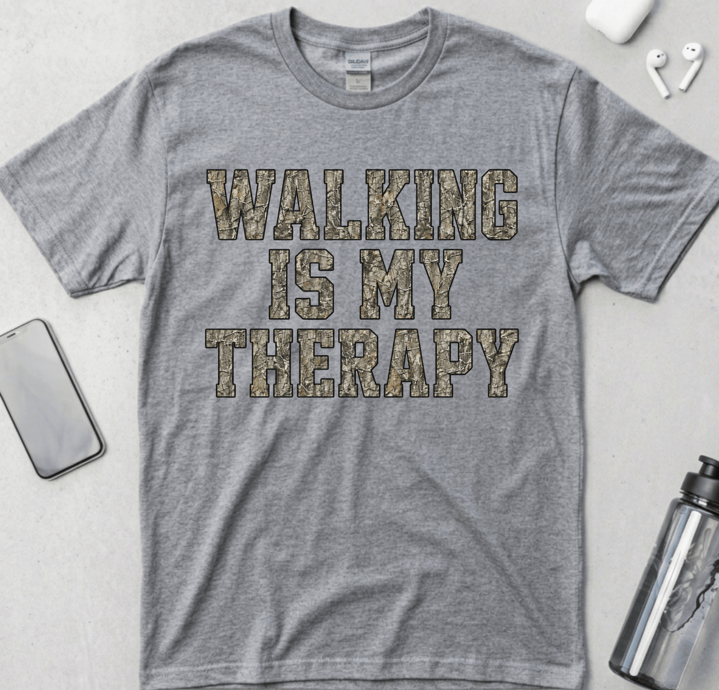 Walking Is My Therapy T-Shirt