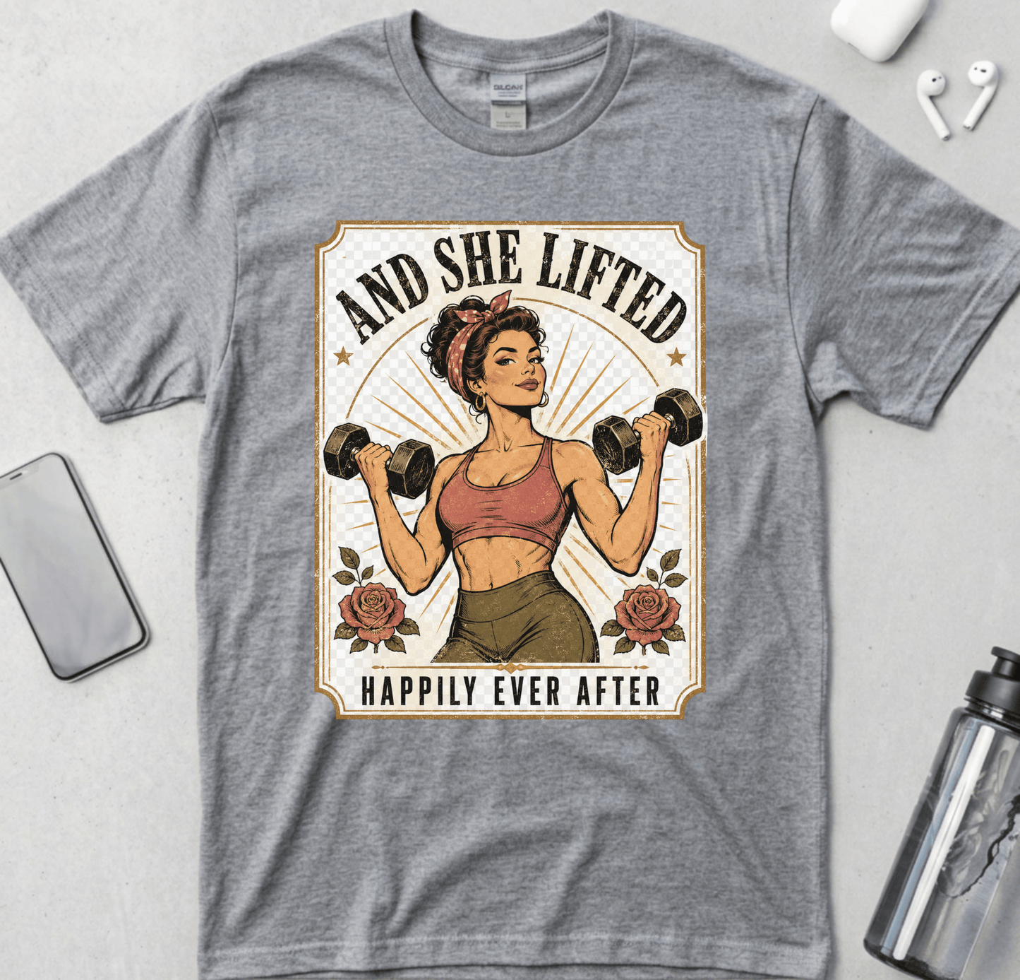 And She Lifted Tee