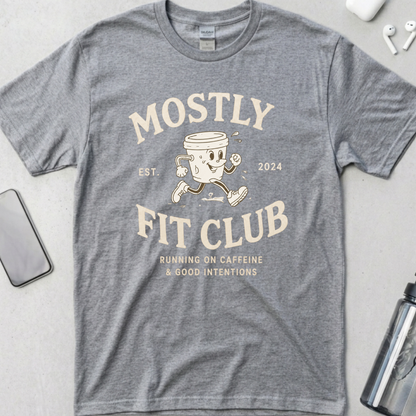 Mostly Fit Coffee Club T-Shirt