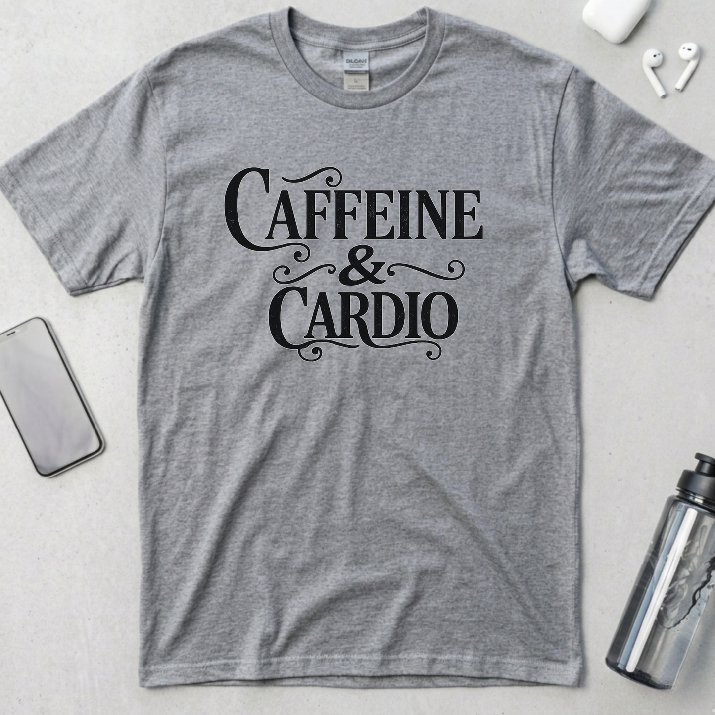 Caffeine and Cardio T-Shirt