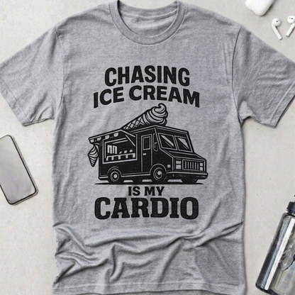 Chasing Ice Cream Cardio T-Shirt