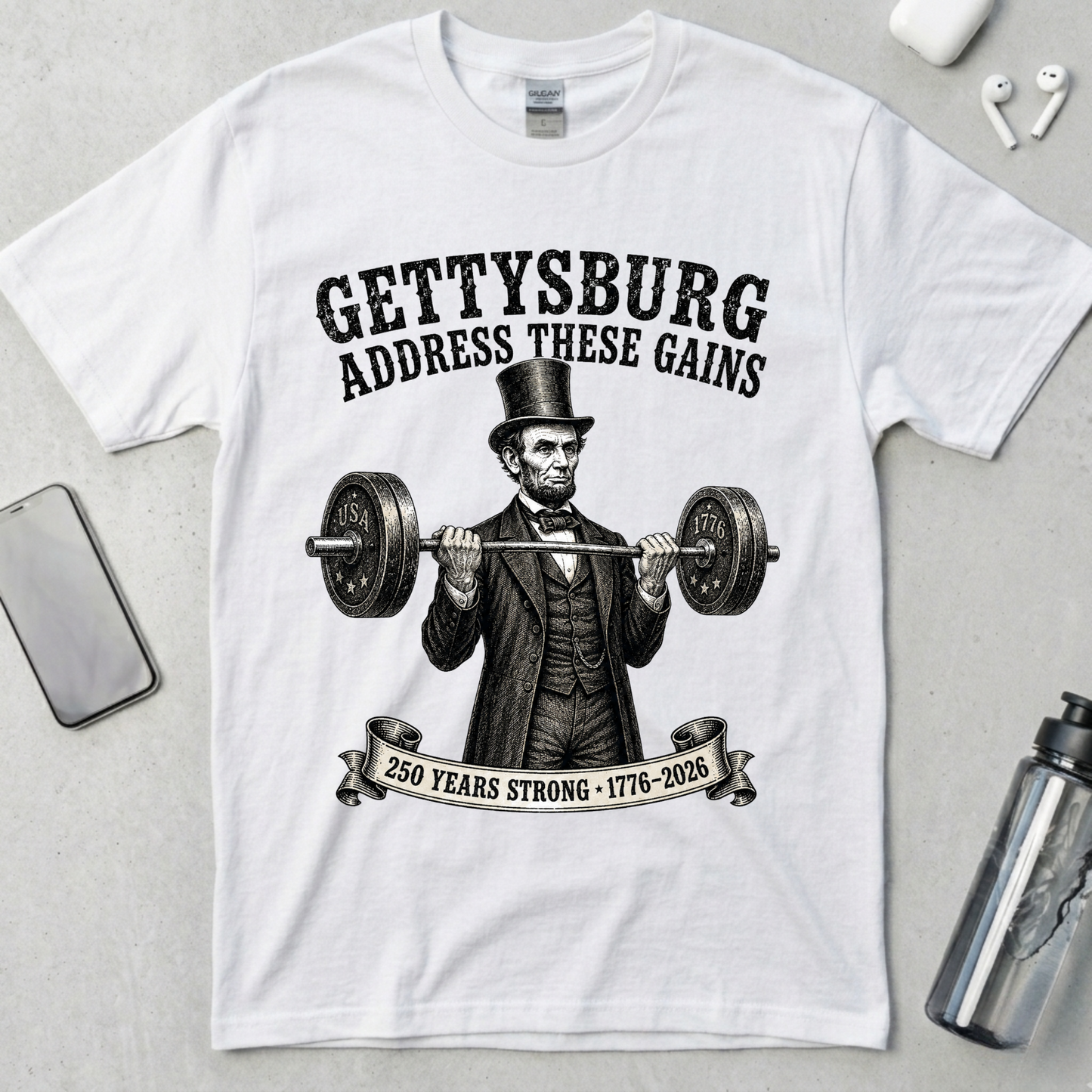 Gettysburg Address These Gains Lincoln T-Shirt
