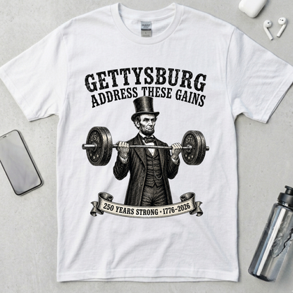 Gettysburg Address These Gains Lincoln T-Shirt