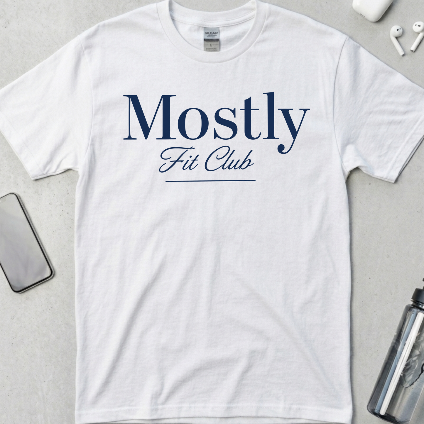 Mostly Fit Club Signature T-Shirt