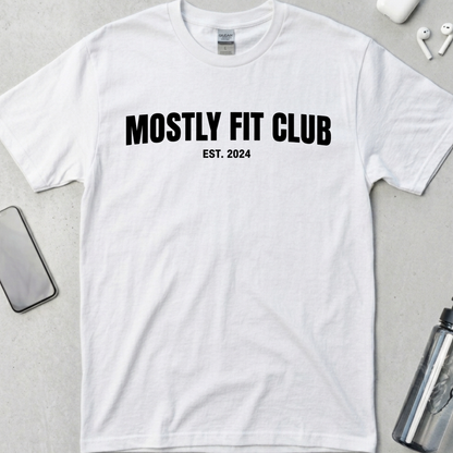 Mostly Fit Club Classic Logo T-Shirt