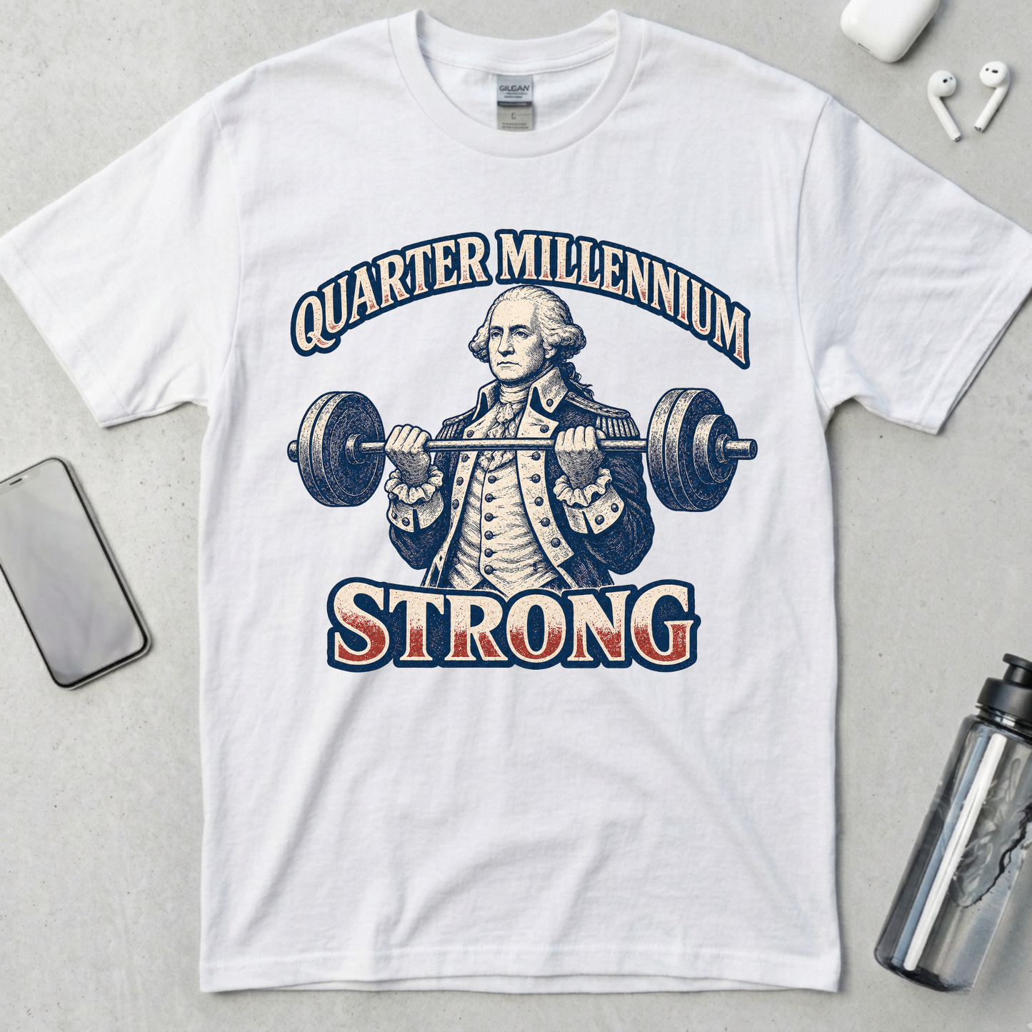 Quarter Millennium Strong Washington T-Shirt