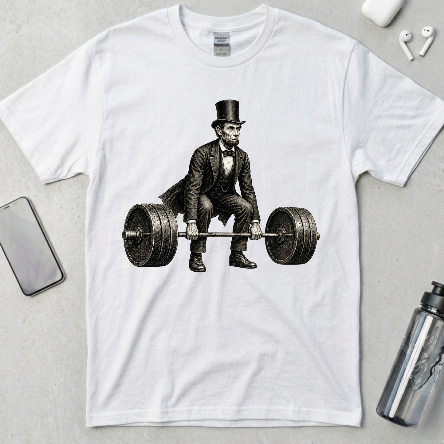 Honest Abe Heavy Deadlift T-Shirt