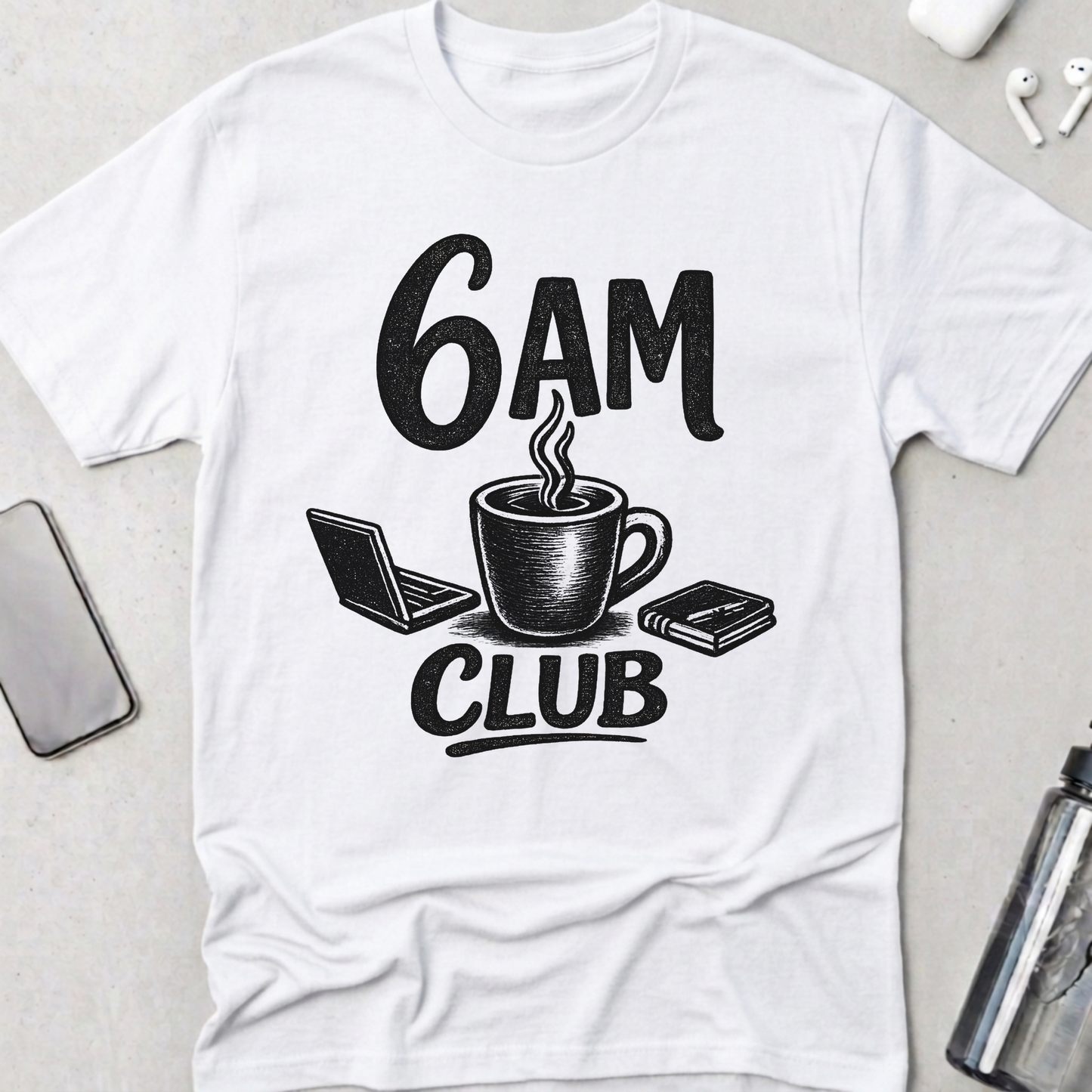 6 AM Coffee Club T-Shirt