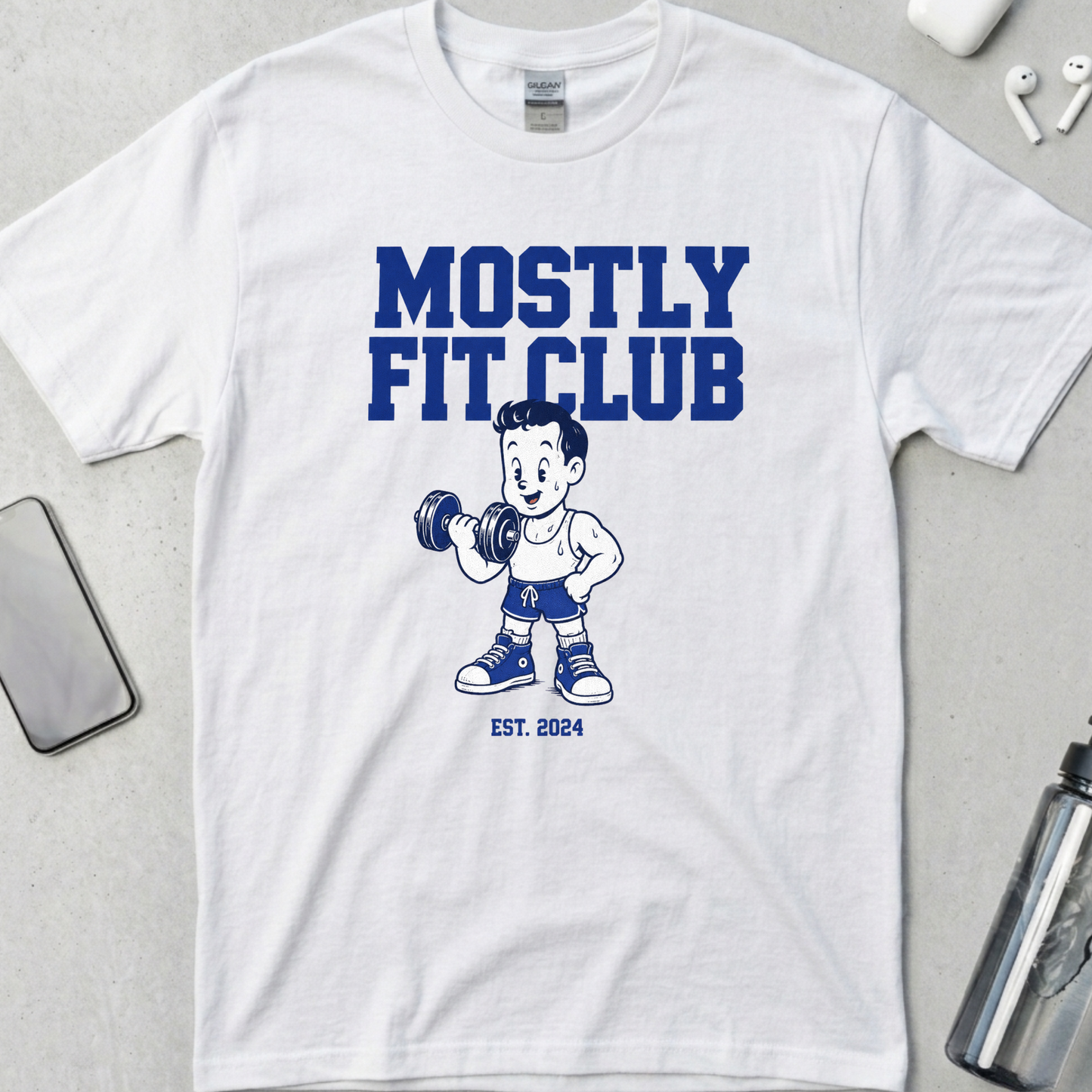 Mostly Fit Lifter Club T-Shirt