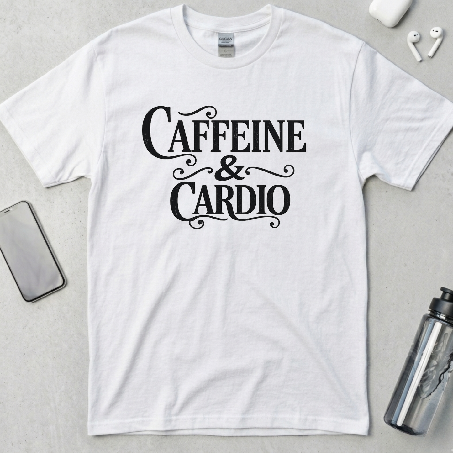 Caffeine and Cardio T-Shirt